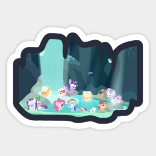 The Secret Cavern Sticker